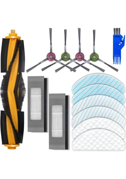Ecovacs Deebot T8/t8 Aıvı/n8 PRO/T9/T9MAX/T9 Elektrikli Süpürge Parçaları Için Aksesuar Seti Yedek Parçalar (Yurt Dışından)