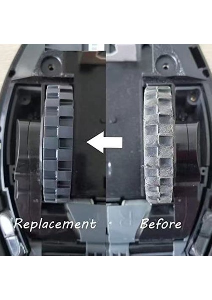 Yedek Yan Fırça Motor Modülü Parçası Jant Lastiği Irobot Roomba E6 E5 I7 500 600 700 800 900 Serisi (Yurt Dışından) indirimleri