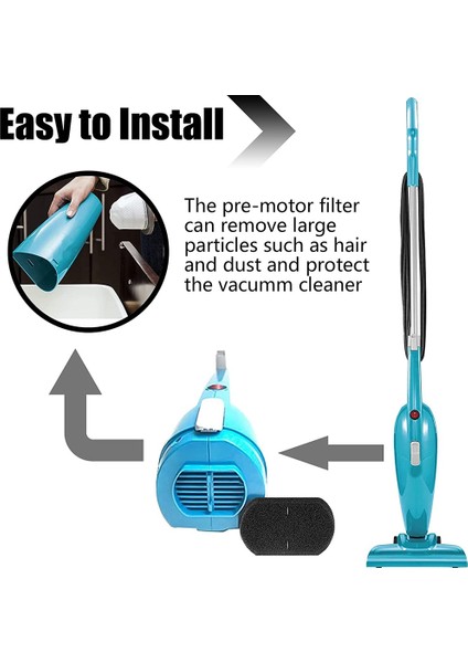 Bissell 20331,20333,20336,20339 Elektrikli Süpürge Için Yedek 2033 Vakum Filtresi ve Köpük Filtresi Parça 1611508 ile Karşılaştırın (Yurt Dışından) modelleri