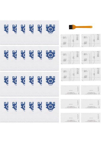 Miele Gn Elektrikli Süpürge Torbaları Için Yedek Çanta C1 C2 C3, S227, S240, S270, S400, S2, S5, S8 Serisi (Yurt Dışından)
