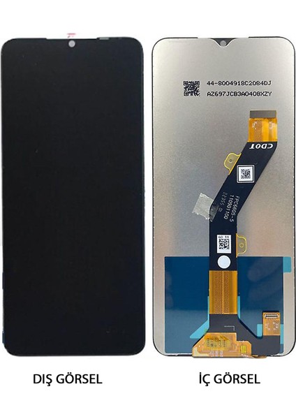 İnfinix Smart 7 Uyumlu Org Lcd+Dokunmatik (Siyah) NT-108540