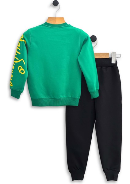 Çocuk Eşofman Takımı-Disney Baskılı 3-9 Yaş Bisiklet Yaka Cepli Mevsimlik Lüks ve Ekonomik fiyatları