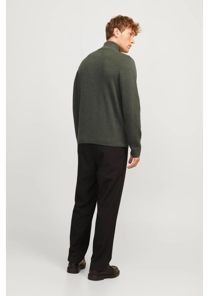 Jack & Jones Premium Jprccmılano% 100 Pamuk Relaxed Fit Dik Yaka Kazak Erkek Kazak 12259664