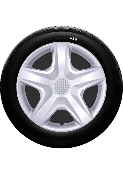 Mazda Uyumlu 16 Inç Kırılmaz Sks Jant Kapağı 1 Takım 4 Adet NO:418