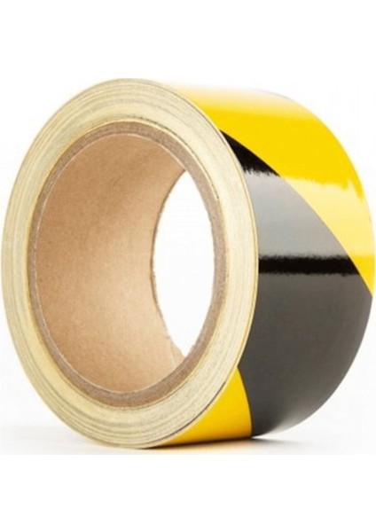 Vodaseal Pvc Işaretleme Bandı Sarı Siyah 50MMX30MT