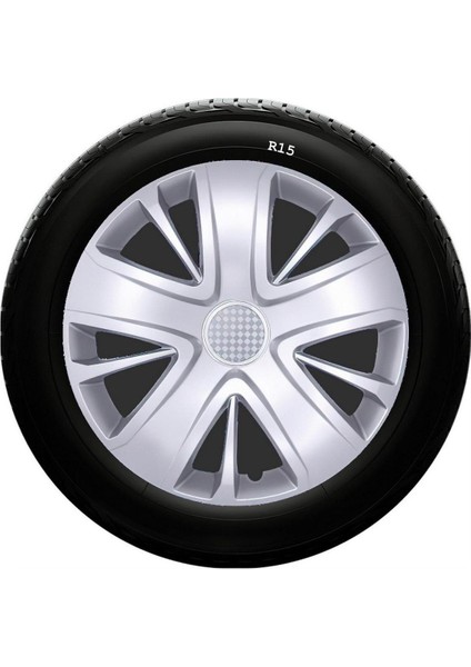 Nissan Uyumlu 15 Inç Kırılmaz Sks Jant Kapağı 1 Takım 4 Adet NO:341