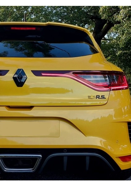 Rs Sarı Siyah Abs 3M Bagaj Yazı Logo Renault Ile Uyumlu modelleri
