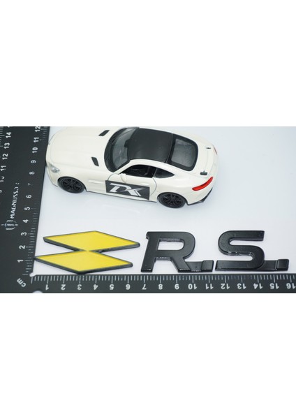 Rs Sarı Siyah Abs 3M Bagaj Yazı Logo Renault Ile Uyumlu indirimleri