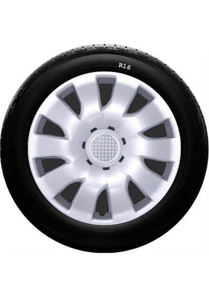 Nissan Uyumlu 16 Inç Kırılmaz Sks Jant Kapağı 1 Takım 4 Adet NO:425
