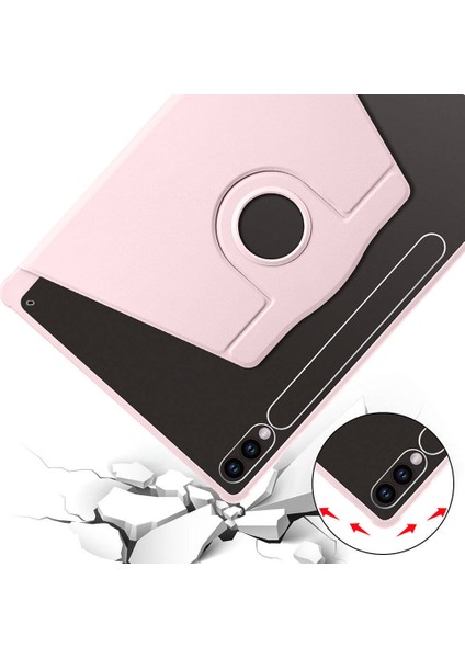 Samsung Galaxy Tab S10 Plus 2024 Yatay ve Dikey Standlı Darbelere Dayanıklı Kalemlikli Smart Thermix Kılıf Sm- X820 fırsatları