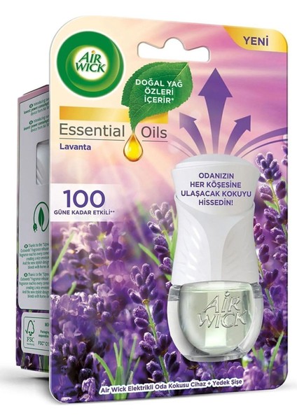 Elektrikli Oda Kokusu Seti Lavanta (1 Kit 2 Yedek) modelleri