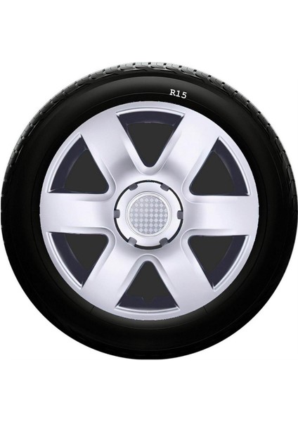 Opel Uyumlu 15 Inç Kırılmaz Sks Jant Kapağı 1 Takım 4 Adet NO:337