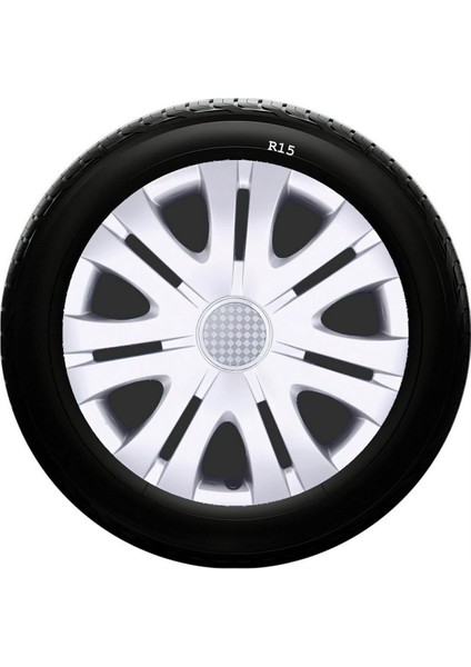 Opel Uyumlu 15 Inc Kırılmaz Sks Jant Kapağı 1 Takım 4 Adet NO:317