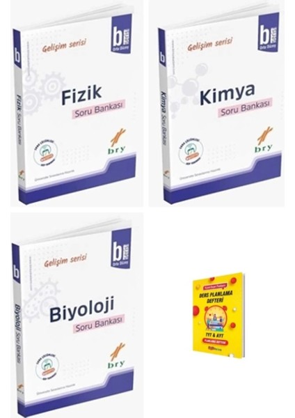 B Serisi Fizik Kimya Biyoloji Video Çözümlü Soru Bankası