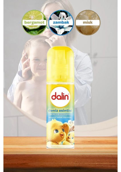 x 3 Adet Deniz Esintisi Kolonya 150 ml