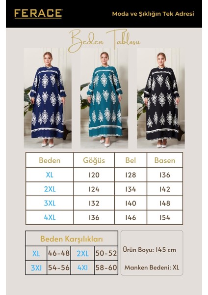 Kadın Büyük Beden Hakim Yaka Elbise fiyatları