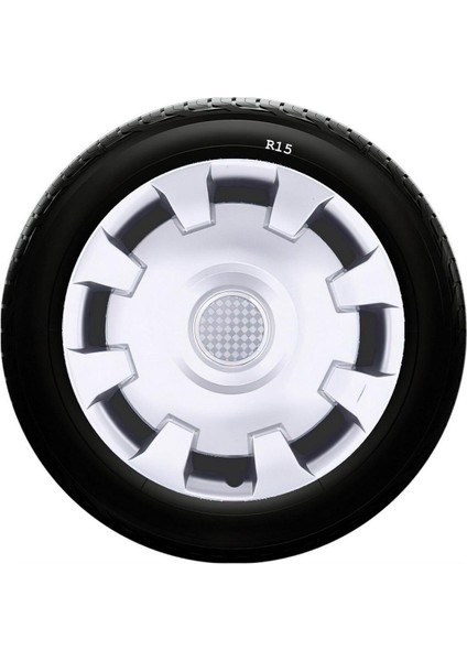 Peugeot Uyumlu 15 Inc Kırılmaz Sks Jant Kapağı 1 Takım 4 Adet NO:303