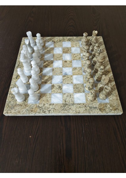 Mermer Satranç Takımı 30*30