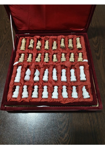 Mermer Satranç Takımı 30*30 fırsatları