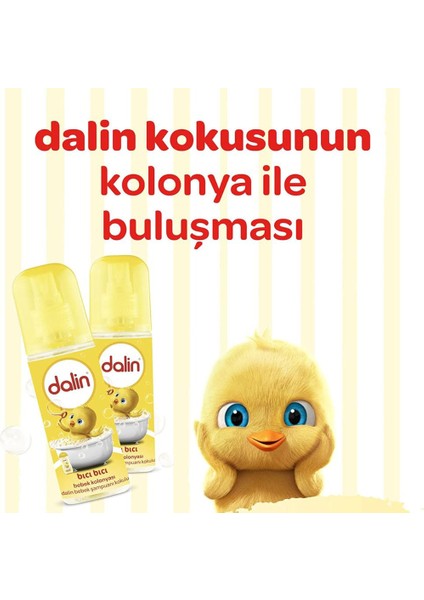 x 4 Adet Bıcı Bıcı Kokusu Kolonya 150 ml