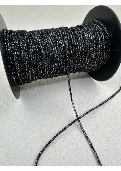 2 mm Simli Kordon-5 Metre-Siyah