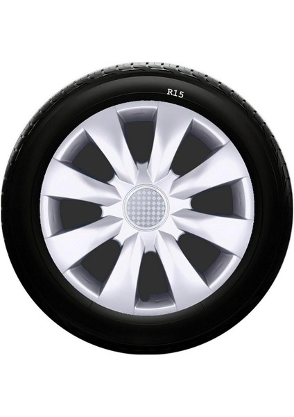 Seat Uyumlu 15 Inc Kırılmaz Sks Jant Kapağı 1 Takım 4 Adet NO:316