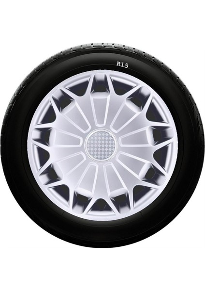 Seat Uyumlu 15 Inç Kırılmaz Sks Jant Kapağı 1 Takım 4 Adet NO:338