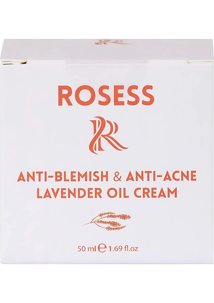 Lavanta Kremi Nemlendirici Ve Besleyici Akne & Leke Karşıtı 50ml Lavanta Yağlı fırsatları