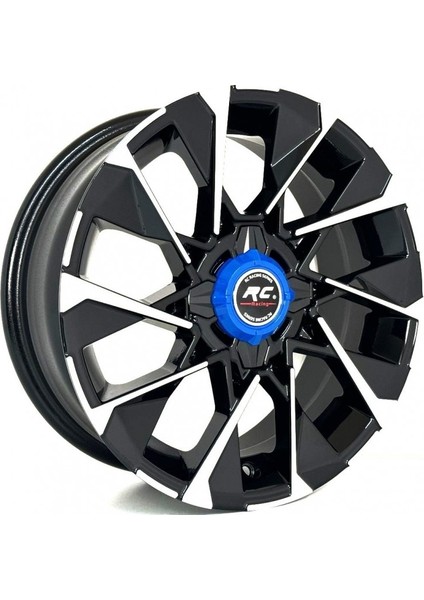 16 Inç 4X100 Clio 6 Techno Esprit Alpine Siyah Elmas Kesim Jant Modeli Renault (4 Adet)