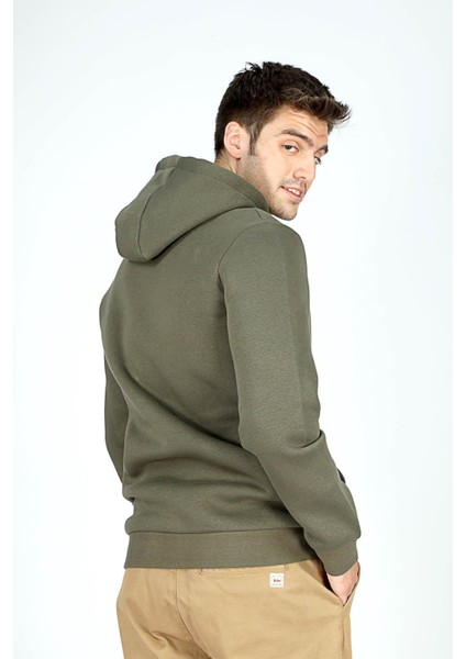 Washington Erkek Kapüşonlu Sweatshirt Haki fırsatları