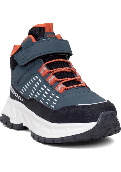 Tiger Filet Erkek Çocuk Hi Sneaker Petrol
