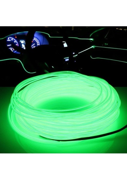 Eraks Car Accesories Araç Içi Torpido Ledi Şerit Led Ip Led Neon Yeşil 2 Metre