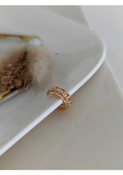 Gold Zincir Model Earcuff ( Kıkırdak Küpe ) fiyatları