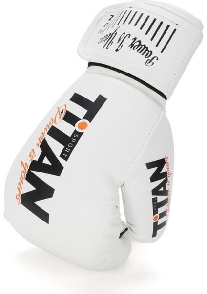 Titan Sport Model 3 Beyaz Boks Eldiveni+Dişlik Seti+Atlama Ipi