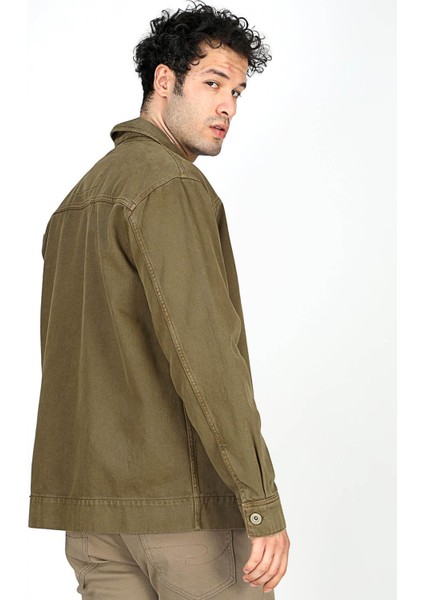 Veron Erkek Dokuma Ceket Haki fırsatları