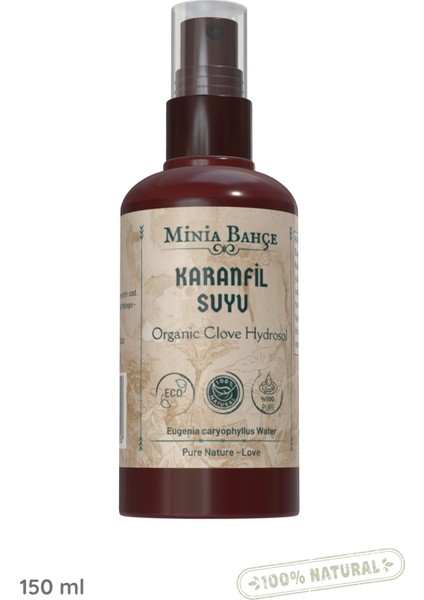 Karanfil Suyu -%100 Doğal Hidrosol, 150ML