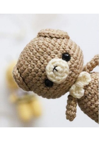 Design By Oykum 2'li Amigurumi Oyuncak (Zürafa ve Ayıcık)