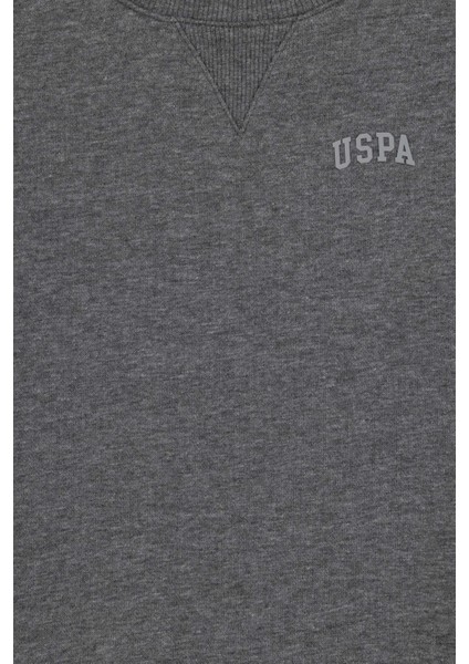 U.S. Polo Assn. Erkek Çocuk Antrasit Melanj Sweatshirt 50295151-VR081