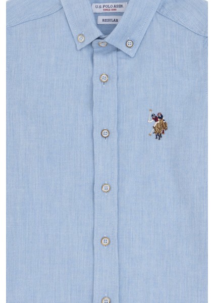 Erkek Çocuk Açık Mavi Gömlek Basic 50295671-VR003 modelleri