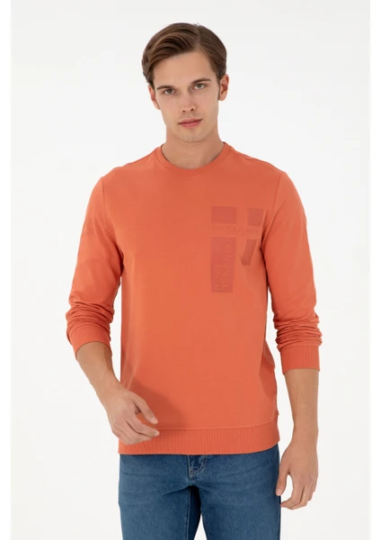 U.S. Polo Assn. Erkek Tarçın Sweatshirt 50293448-VR191