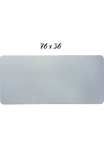 Büyük Boy Sümen Memory Foam Kaymaz Taban Mouse Pad MSP-010 Gri