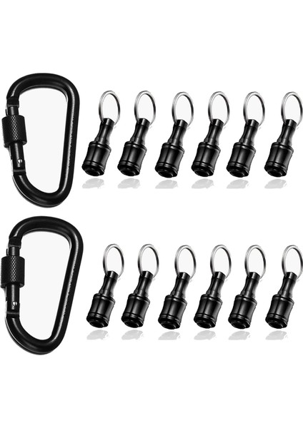 Bit Tutucu 1/4 Inç Altıgen Tornavida Uçları Tutucu Uzatma Çubuğu Anahtarlık Vida Adaptörü Matkap Değişimi Matkap Uçları Tutucu (Yurt Dışından)