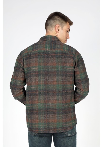 Donas Erkek Dokuma Uzun Kol Gömlek Yeşil fırsatları