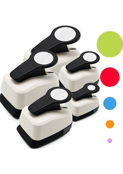 Daire Delgeç, Daire Delgeç, Kağıt El Sanatları Için Daire Delgeçler, Daire Kağıt Delgeç, Farklı Boyutlarda 5 Adet (Yurt Dışından)