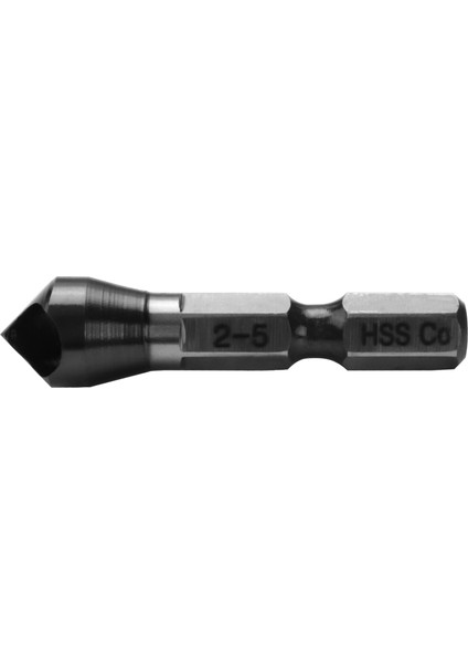 HRC89 Tialn Kaplama 1/4 Inç Altıgen Şaftlı Havşa Matkap Ucu Hss-Co M35 Kobalt Çapak Alma Pahlı Matkap Ucu 2-5mm (Yurt Dışından)