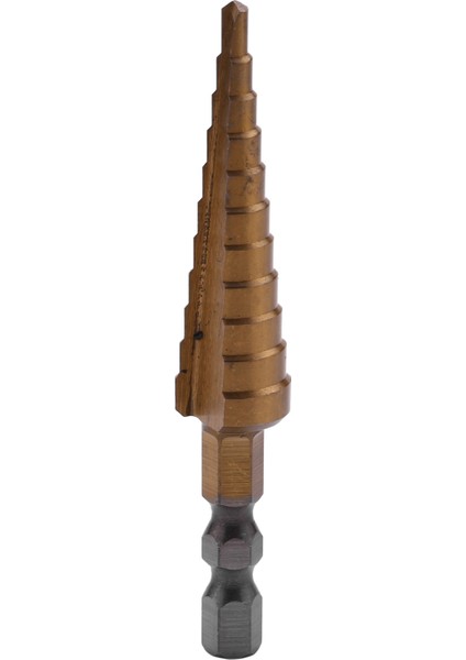 1/4 Inç Hex Shank Hss Yüksek Hız Çeliği Titanyum Kaplamalı Adım Matkap Ucu 3-13MM (Yurt Dışından)