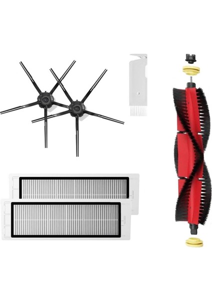 Xiaomi Roborock S5 Max S50 S55 S5 S6 S6 Maxv S6 Pure E4 E5 Robot Süpürge Parçası Için Ana Yan Fırça Hepa Filtresi (Yurt Dışından)