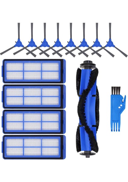 Yedek Parçalar Ana Fırça Yan Fırça Hepa Filtresi Eufy Robovac 11S Max 15C Max Elektrikli Süpürge Aksesuarları (Yurt Dışından)