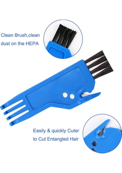 Yedek Parçalar Ana Fırça Yan Fırça Hepa Filtresi Eufy Robovac 11S Max 15C Max Elektrikli Süpürge Aksesuarları (Yurt Dışından) indirimleri