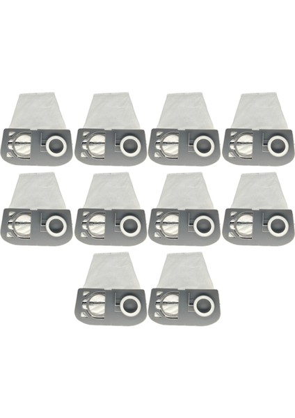 Riccar R25 Serisi R25S, R25D, R25P Vakumlu Dikey Vakumlar Için 10 Adet Yedek Toz Torbası Temizleyici Filtre Parçası R25HC-6 (Yurt Dışından)
